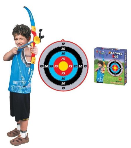 🏹 طقم الرماية بالقوس مع لوحة هدف – Archery Set